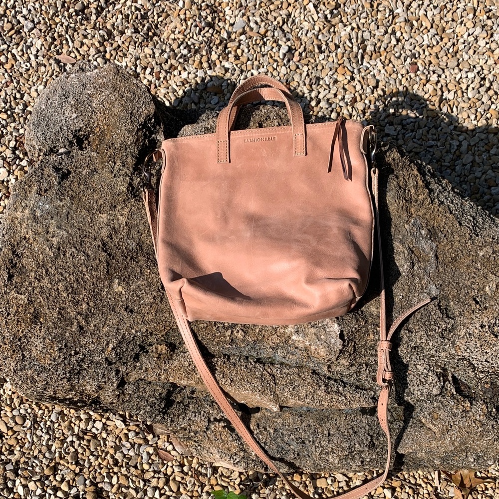 Elegant Tan Crossbody Bag